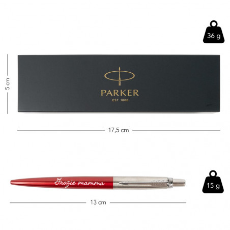 Dimensione Parker Jotter penna rossa Dimensione Parker Jotter penna rossa