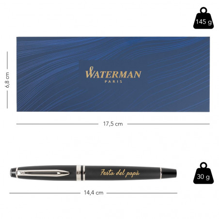 Rullo esperto Waterman Penna nera