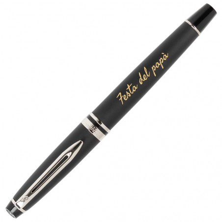 Penna Waterman Expert Roller nera da personalizzare
