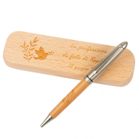 Penne box personalizzato in legno comunione Penne box personalizzato in legno comunione