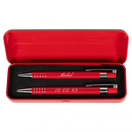 Interno duo penna a sfera e inciso porta miniera Interno duo penna a sfera e inciso porta miniera