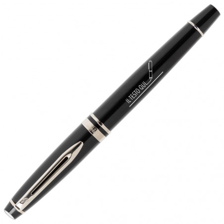 Waterman penna esperto nero personalizzato penna con testo Waterman penna esperto nero personalizzato penna con testo