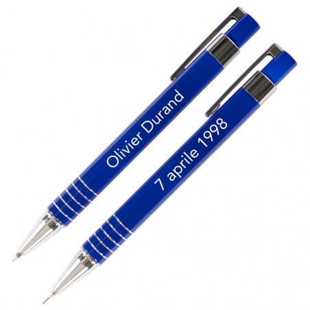 Penna e supporto per miniera blu personalizzato Penna e supporto per miniera blu personalizzato