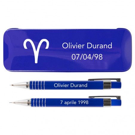 Penne a sfera e porta mine inciso Penne a sfera e porta mine inciso