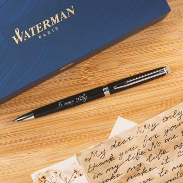 Penna a sfera Waterman Hemisphere personalizzabile con incisione del testo