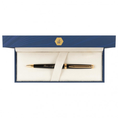 Waterman Waterman penna emisfero nero inciso Waterman Waterman penna emisfero nero inciso