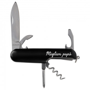 Multifunzione personalizzata Coltello nero