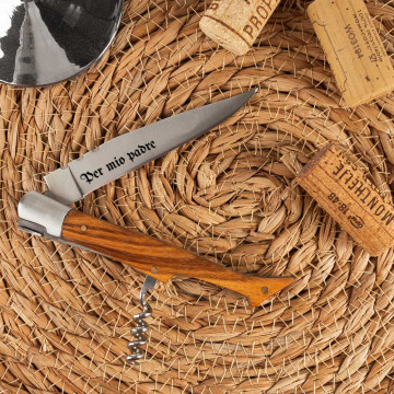 Coltello da tasca in legno per personalizzare