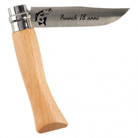 Coltello Opinel Pesce su misura Coltello Opinel Pesce su misura