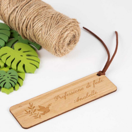 Pagina di marca comunione legno personalizzabile Pagina di marca comunione legno personalizzabile