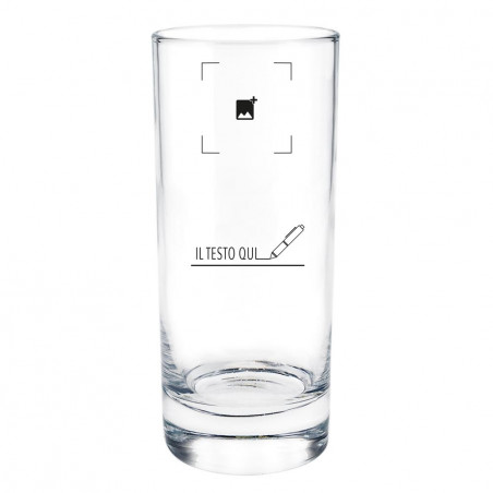 Vetro aperitivo personalizzato Vetro aperitivo personalizzato