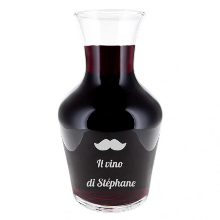 Caraffa di vetro 1l personalizzabile Caraffa di vetro 1l personalizzabile