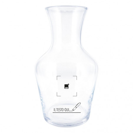 Grande caraffa di vino inciso Grande caraffa di vino inciso