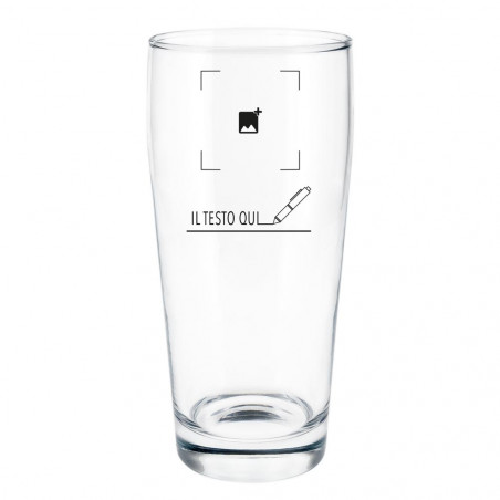 Vetro di birra monoporzione Vetro di birra monoporzione