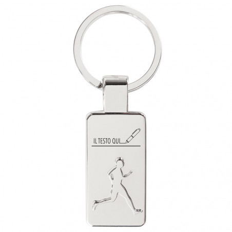 Portachiavi jogger inciso Portachiavi jogger inciso
