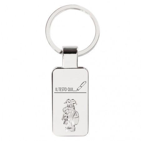 Portachiavi da golf inciso Portachiavi da golf inciso