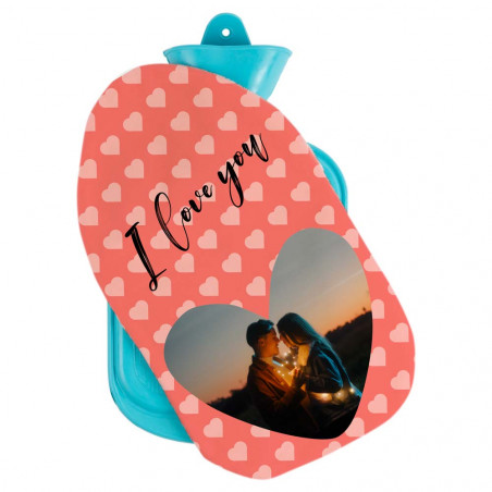 Bottiglia d'acqua calda I love Bottiglia d'acqua calda I love