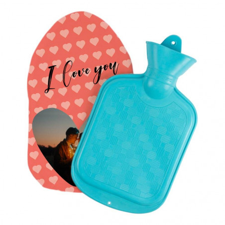 Bottiglia d'acqua calda I love Bottiglia d'acqua calda I love