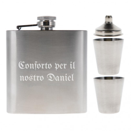 Scatola di flask alcool personalizzabile Scatola di flask alcool personalizzabile