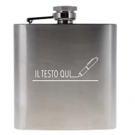 Flacone alcolico personalizzato Flacone alcolico personalizzato