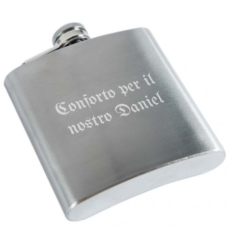 Fiasco alcolico personalizzato e inciso Fiasco alcolico personalizzato e inciso