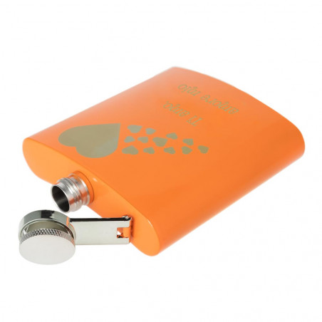 Flask 180 ml arancione Flask 180 ml arancione