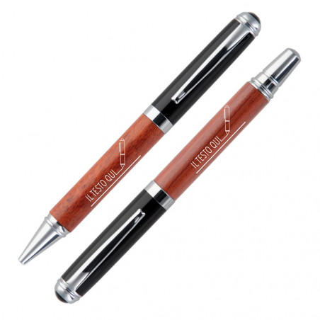 Set penna a sfera inciso e penna a rullo Set penna a sfera inciso e penna a rullo