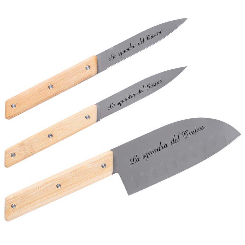 coltelli da cucina incisi