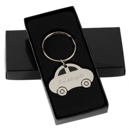portachiavi auto argento testo personalizzato portachiavi auto argento testo personalizzato