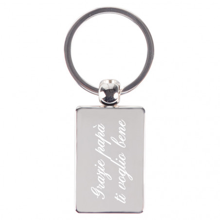 portachiavi rettangolo personalizzato portachiavi rettangolo personalizzato