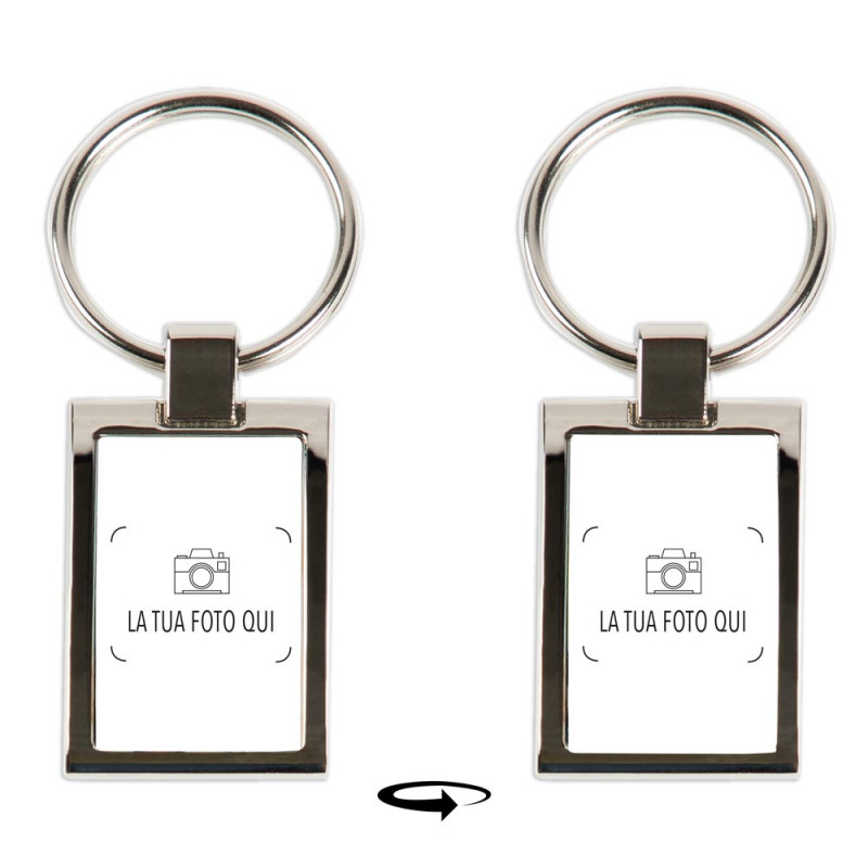 Portachiavi Cubo Portafortuna In Metallo - Design Retrò Con Stella E Luna, Unisex - 2