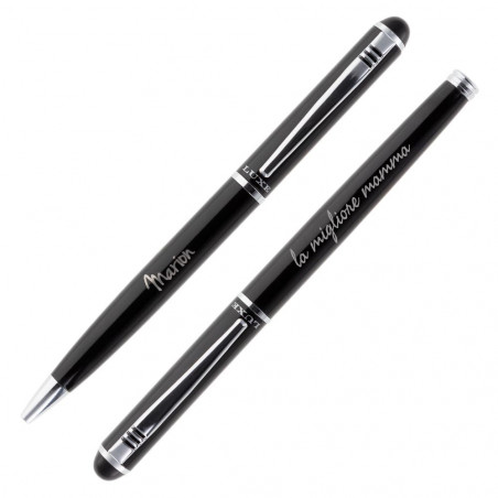 Penne nere personalizzate Penne nere personalizzate