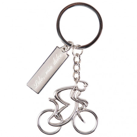 Portachiavi per ciclismo personalizzato Portachiavi per ciclismo personalizzato