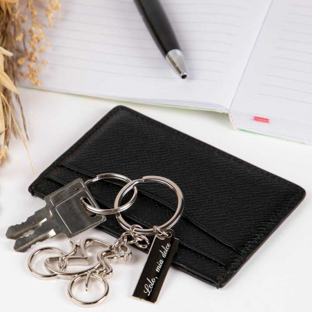 Portachiavi in argento personalizzato Portachiavi in argento personalizzato