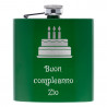 Flaask verde 180 ml personalizzato