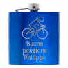 Fiaschetta blu personalizzata