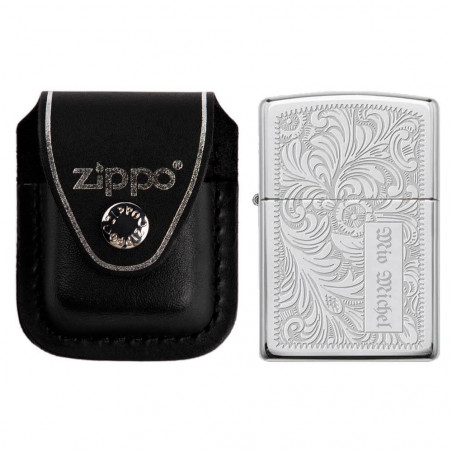 Cerniera veneziana con custodia in pelle Cerniera veneziana con custodia in pelle