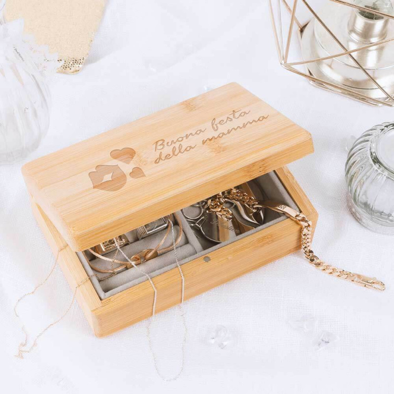 Scatola in legno personalizzata