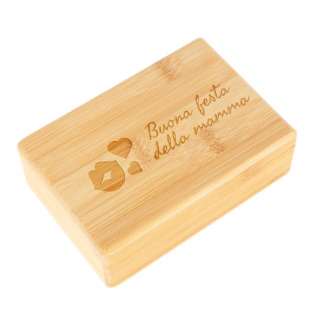 Scatola di legno chiusa personalizzata Scatola di legno chiusa personalizzata