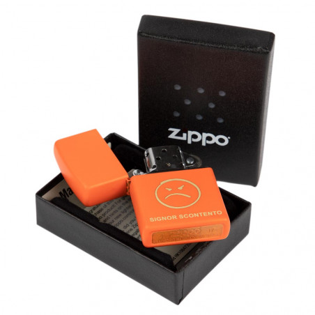 Zippo arancio benzina Zippo arancio benzina