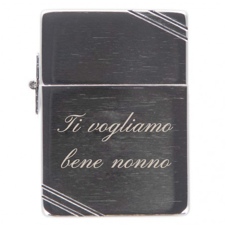 Foto e testo incisione su zippo replica accendino Foto e testo incisione su zippo replica accendino