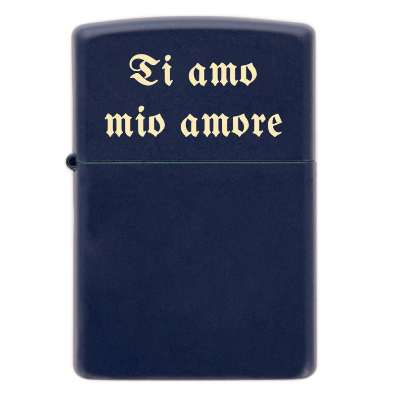 Briquet della Marina di Zippo inciso
