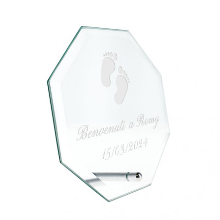 Telaio in vetro Octogone e scatola