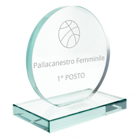 Telaio rotondo in vetro personalizzato Telaio rotondo in vetro personalizzato