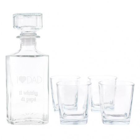 Servizio a Whisky per bruciare