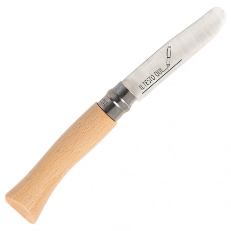 Coltello per bambini Opinel personalizzabile con incisione testo Coltello per bambini Opinel personalizzabile con incisione testo