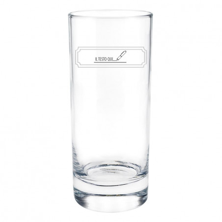 Incisione del testo in vetro Ricard Incisione del testo in vetro Ricard