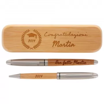 Set di 2 penne per congratulazioni