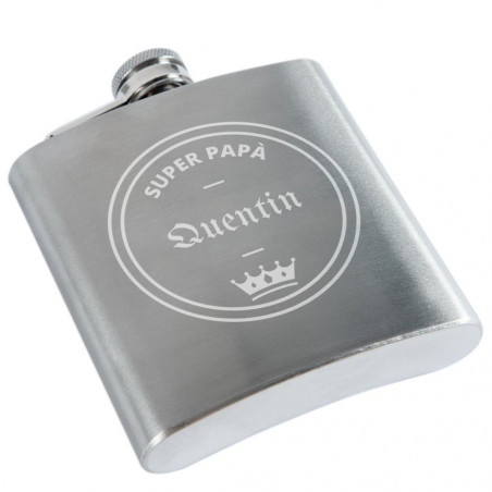 Fiaschetta incisa per papà Fiaschetta incisa per papà