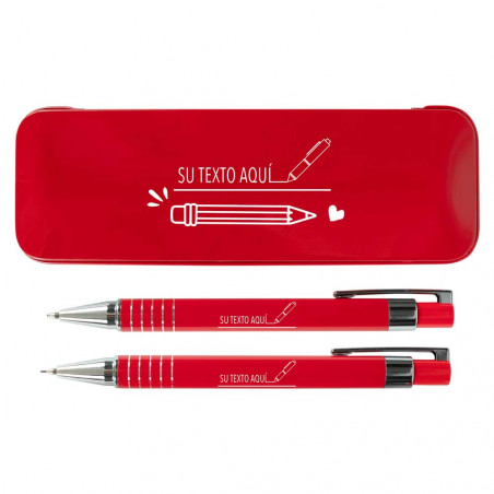 Cassa e incisione porta mine - Gift masteresse Cassa e incisione porta mine - Gift masteresse